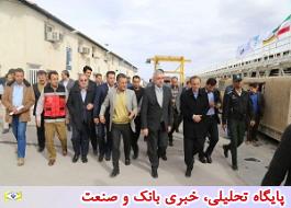بازدید وزیر نیرو از تونل انتقال آب به کرمان از سد شهیدان امیرتیموری (صفارود)