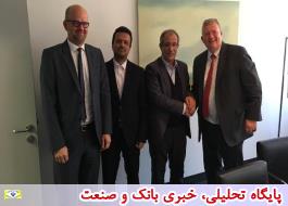 دیدار مدیرعامل سازمان صنایع کوچک و شهرکهای صنعتی ایران با مدیرعامل اتحادیه تولیدکنندگان ماشین آلات صنعتی آلمان VDMA