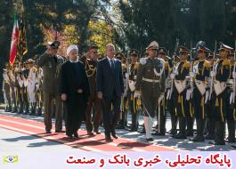 استقبال رسمی دکتر روحانی از رئیس جمهور عراق