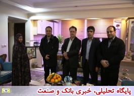 دیدار مدیرعامل شرکت راه‌آهن شهری تهران وحومه (مترو) با خانواده شهید ابوالفضل باطنی