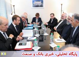 تاکید رؤسای جمهور ایران و فرانسه بر ضرورت حفظ و تقویت برجام و توسعه همکاریهای اقتصادی و بانکی
