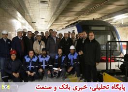 تست سرد موفقیت‌آمیز قطعه جنوبی خط 6 متروی تهران