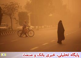 میزان گرد و غبار در آبادان به 20 برابر حد مجاز رسید