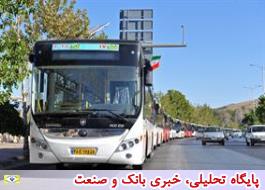 تحویل 63 دستگاه اتوبوس جدید ایران خودرو دیزل به ناوگان اتوبوس‌رانی شیراز