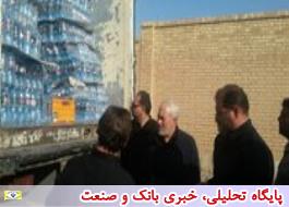 تداوم خدمات آبرسانی و برق رسانی به زائران اربعین حسینی در پایانه مرزی خسروی