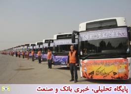 396 هزار سرویس اتوبوس برای بازگشت زوار اربعین نیاز است