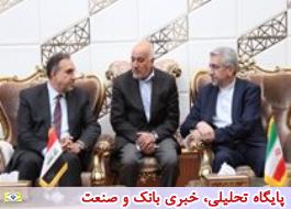 وزیر برق عراق وارد فرودگاه تهران شد