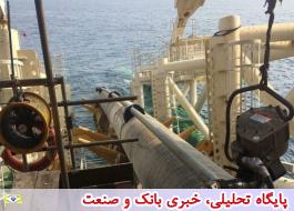 گاز از زیر بستر دریا به جزیره شیف بوشهر انتقال یافت