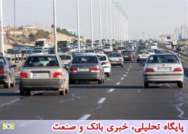 ترافیک در آزادراه های استان قزوین سنگین است
