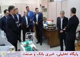 بازدید سرزده مدیرعامل بانک ملی ایران از شعب بلوار فردوس و همایون فر