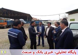 حضور عضو هیات مدیره بانک ملی ایران در مناطق سیل زده استان گلستان