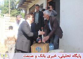 عضو هیأت مدیره بانک رفاه از مناطق سیل زده استان مازندران بازدید کرد