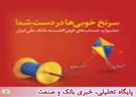 پایان مردادماه، آخرین مهلت شرکت در قرعه‌کشی حساب های پس انداز بانک ملی ایران