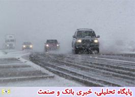 تداوم بارش برف و باران در جاده‌های 9 استان کشور
