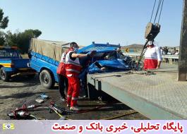 کشته های تصادفات جاده ای تهران 10 درصد کاهش یافت