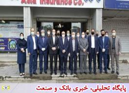 بازدید مدیرعامل بیمه آسیا از شعب کشیک نوروزی در تهران