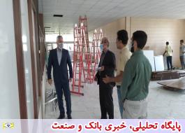 بازدید دکتر شیری مدیرعامل پست بانک ایران از روند بازسازی پروژه منطقه شرق تهران