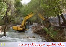 آغاز آزادسازی حریم و بستر رودخانه عباس آباد در همدان