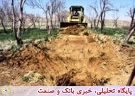 210 حلقه چاه آب غیرمجاز در خمینی شهر مسدود شد