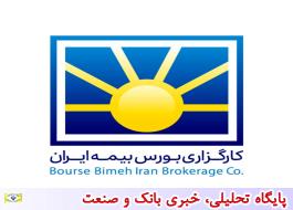 ارتقای رتبه کارگزاری بورس بیمه ایران