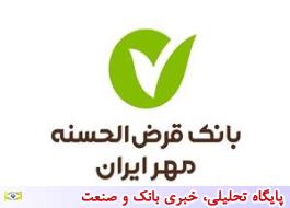 بانک قرض الحسنه مهر ایران در استان قزوین رتبه نخست بهره وری شعب را کسب کرد