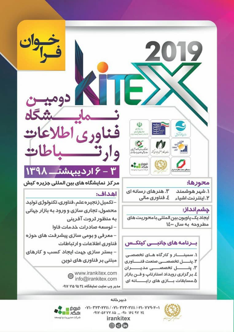 پوستر ایران کیتکس