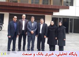 بازدید سرپرست بیمه ایران از شعب قراردادهای خاص و پایانه غرب
