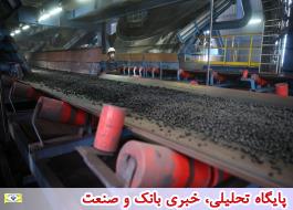 تولید کنسانتره سنگ آهن از مرز 15.9 میلیون تن گذشت