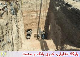 اجرای پروژه لوله‌رانی در محدوده شهرک شهید بهشتی