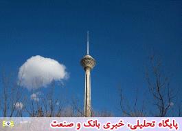 پایداری هوای قابل قبول طی هفته روز گذشته در تهران