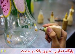 افتتاح یک کارگاه نقاشی روی شیشه در شهریار