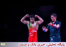قهرمانی تیم ملی کشتی آزاد ایران در رقابت های آسیایی با حمایت همراه اول