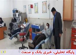 کارکنان بانک قرص الحسنه مهر ایران به صف اهدا کنندگان خون پیوستند