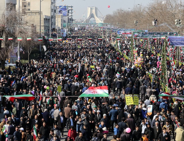 حماسه راهپیمایی 22 بهمن 1396