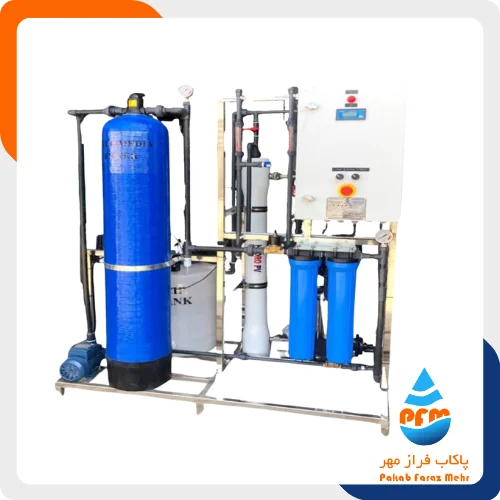 دستگاه تصفیه آب صنعتی 25 مترمکعب