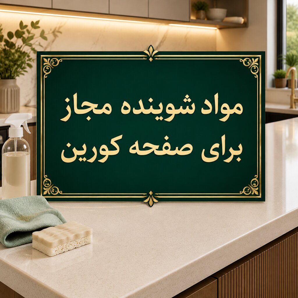 مواد شوینده مجاز برای صفحه کورین