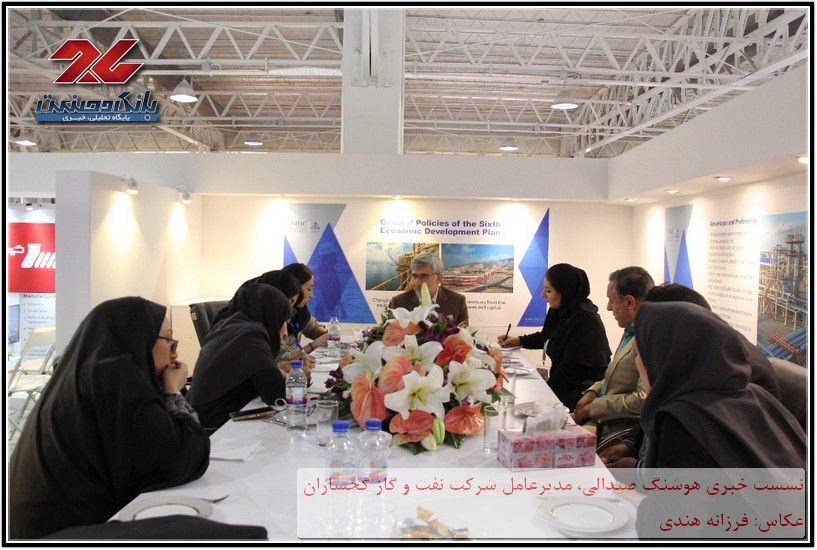 هوشنگ صیدالی مدیرعامل شرکت نفت و گاز گچساران در نشست خبری