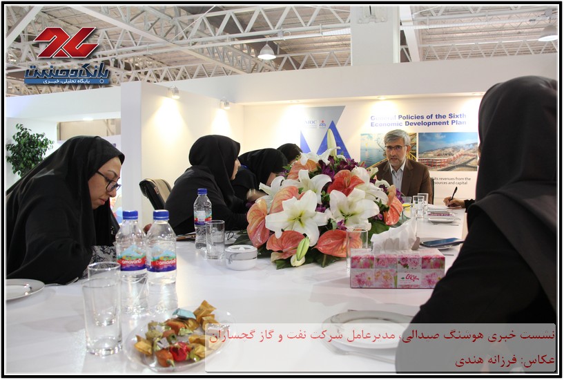 هوشنگ صیدالی مدیرعامل شرکت نفت و گاز گچساران در نشست خبری